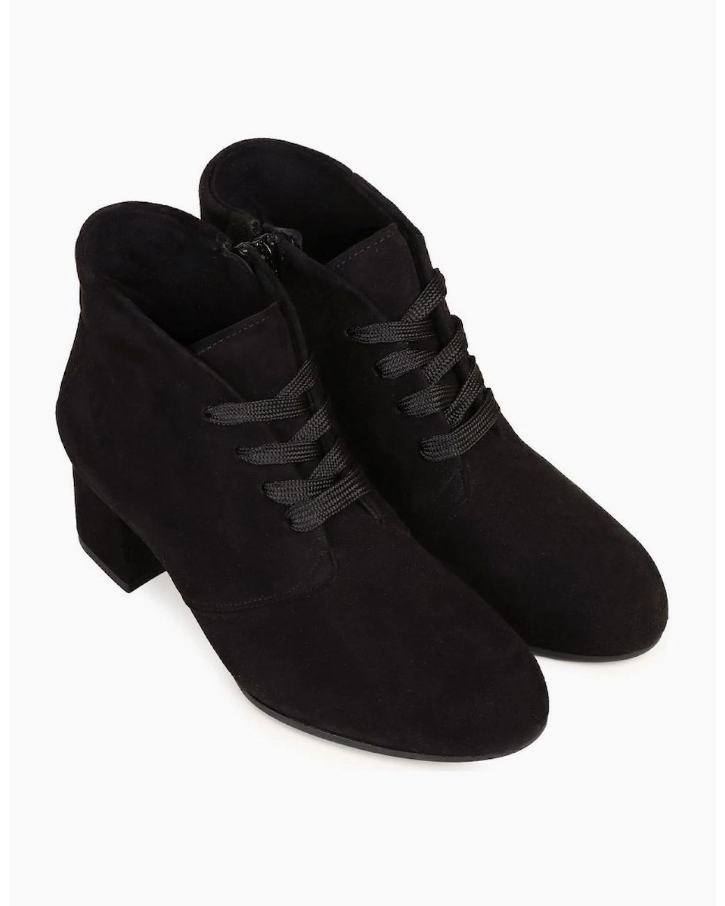 Gabor Black Tiff Ankle Boots