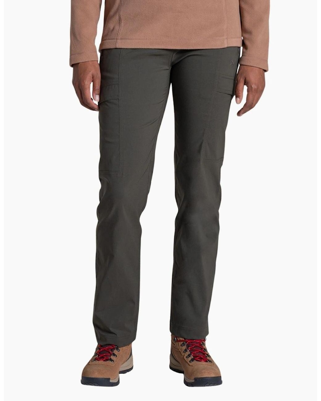 Craghoppers Gray Kiwi Pro Stretch Cargos