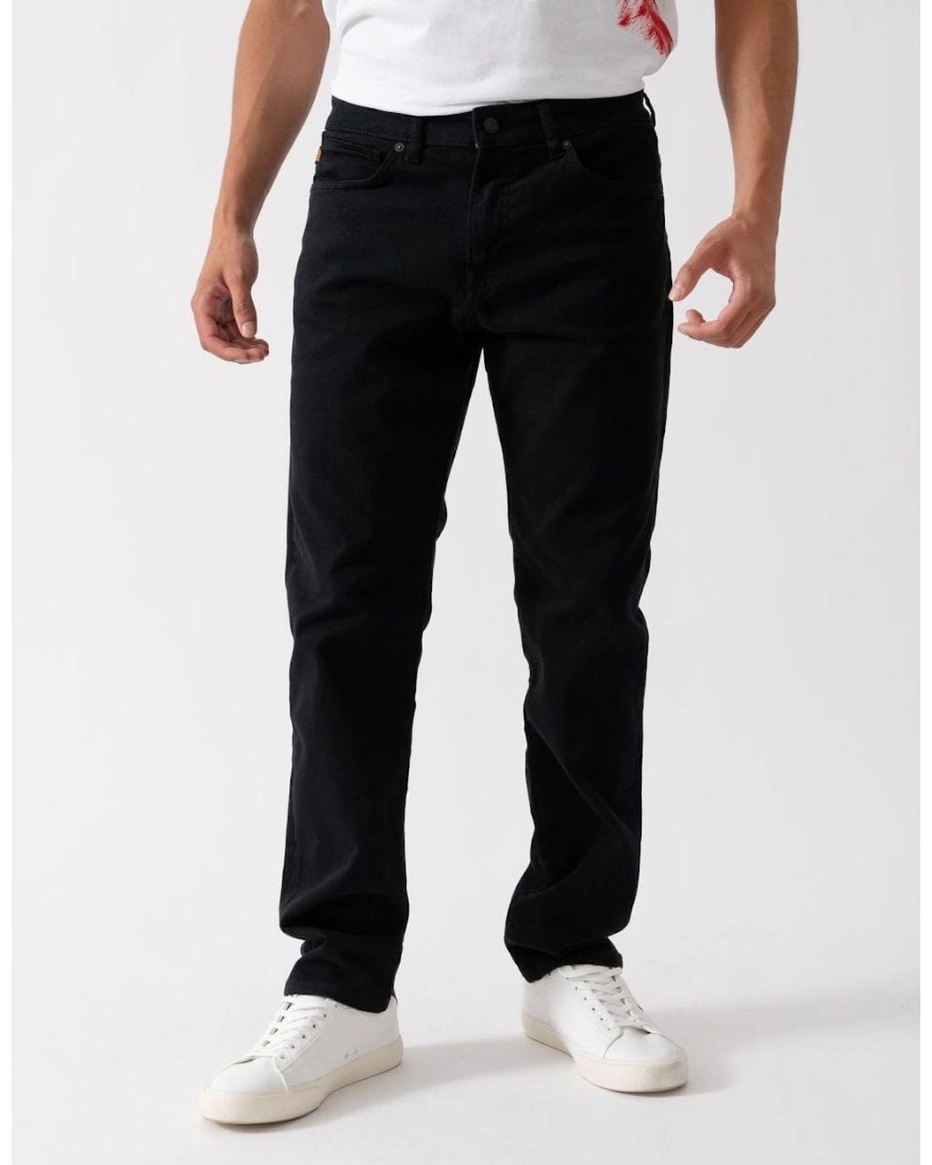 Boss Black Boss Re.Maine Regular Fit Comfort Stretch Jeans for men