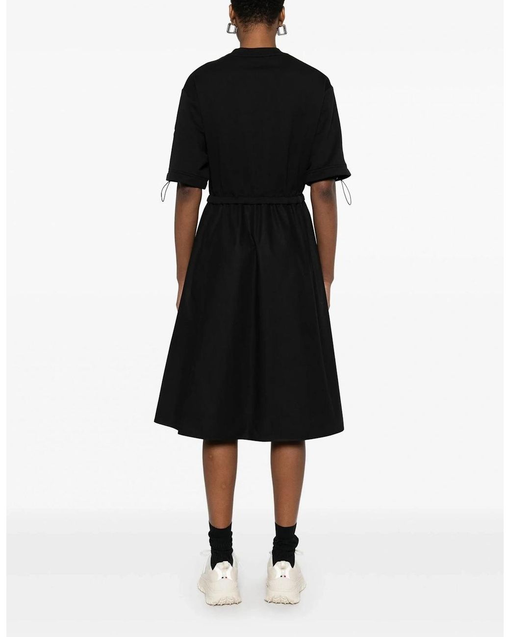 Moncler Black Mid Length Dress