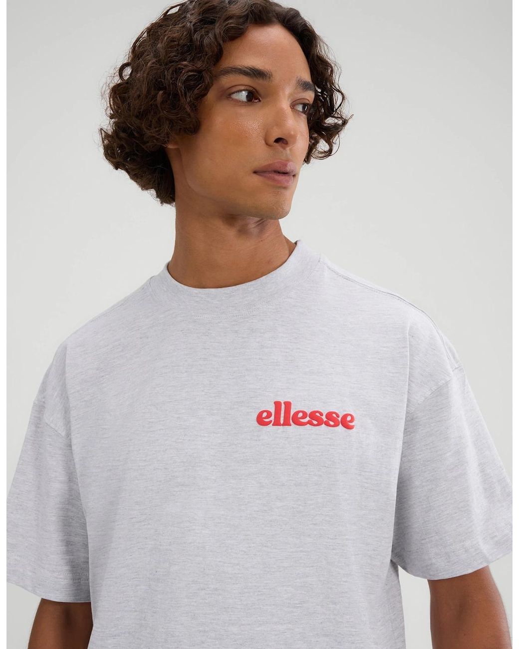 Ellesse White Entriamo Tee for men