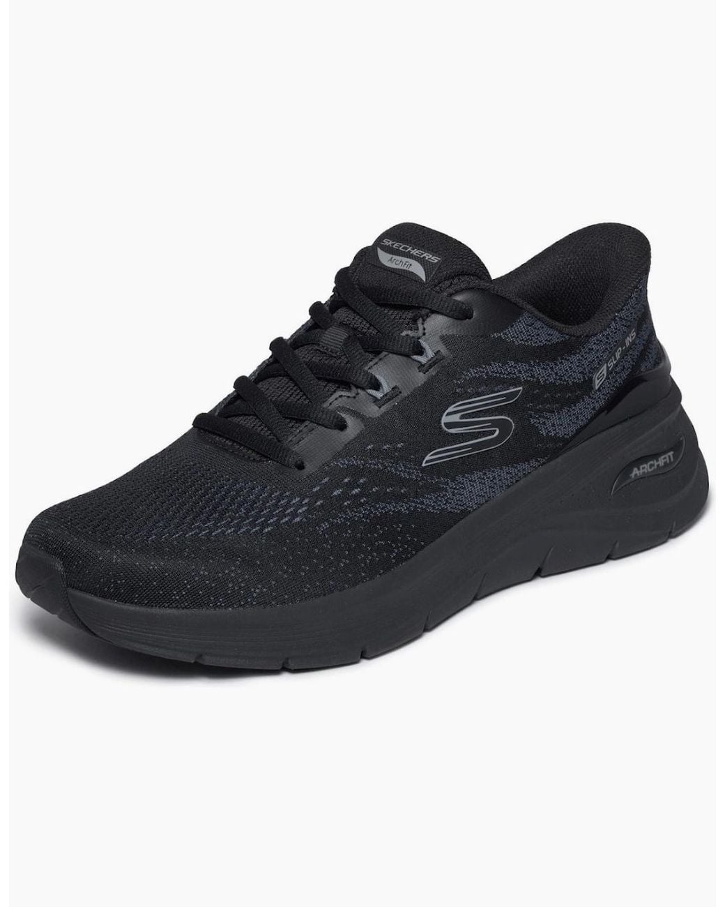 Skechers Black Arch Fit 3.0 Trainers for men