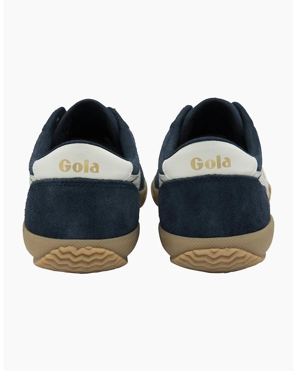Gola Blue Badminton Suede Trainers for men