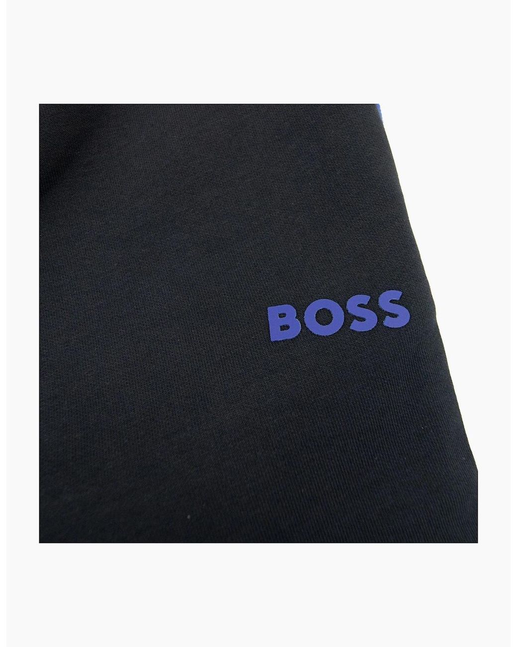 Boss Blue Hadiko 1 Side Stripe Tracksuit Bottoms 001 for men