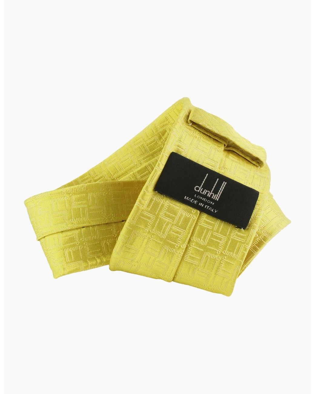 Dunhill Yellow Tie for men