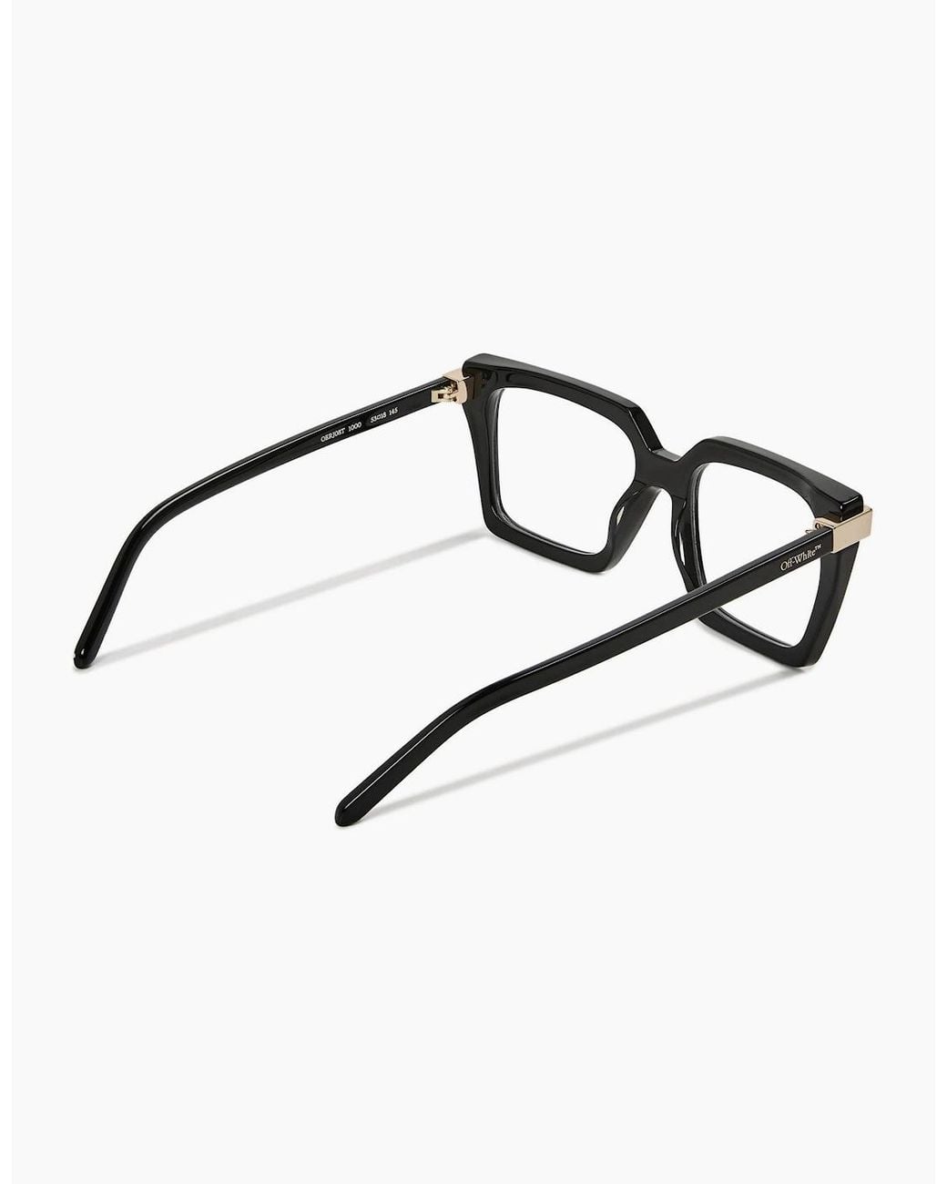 Off-White c/o Virgil Abloh Black Off Eyewear Style 8T for men