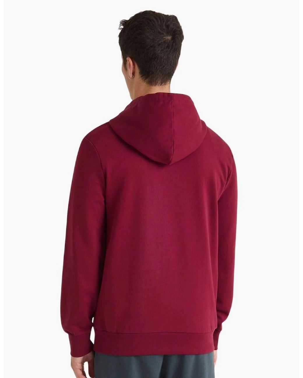 Diadora Red Logo Empire Hoodie for men