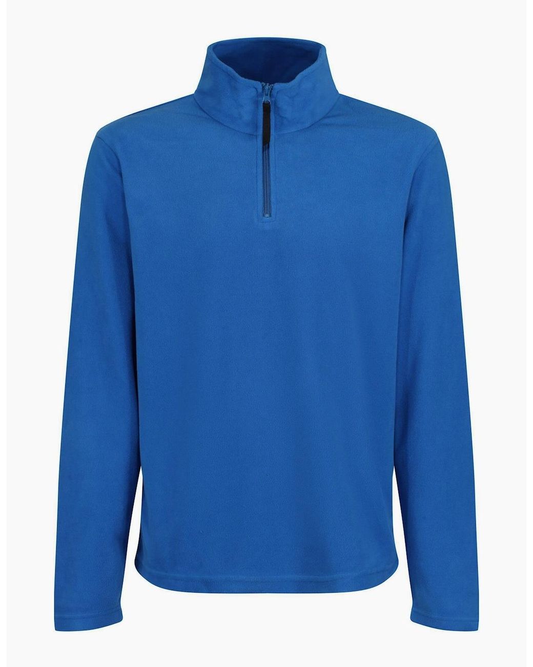 Regatta Blue 170 Series Anti-Pill Zip Neck Micro Fleece for men