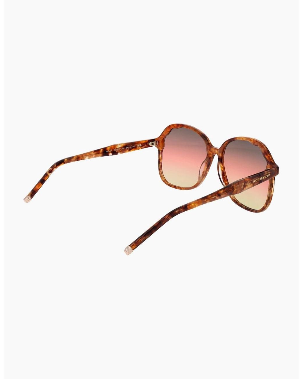 Scotch & Soda Brown Sunglasses Ss7027 200 58
