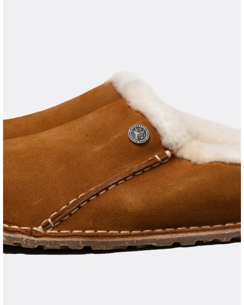 Birkenstock Clogs Brown Birkenstock Zermatt Premium Shearling Suede Clogs