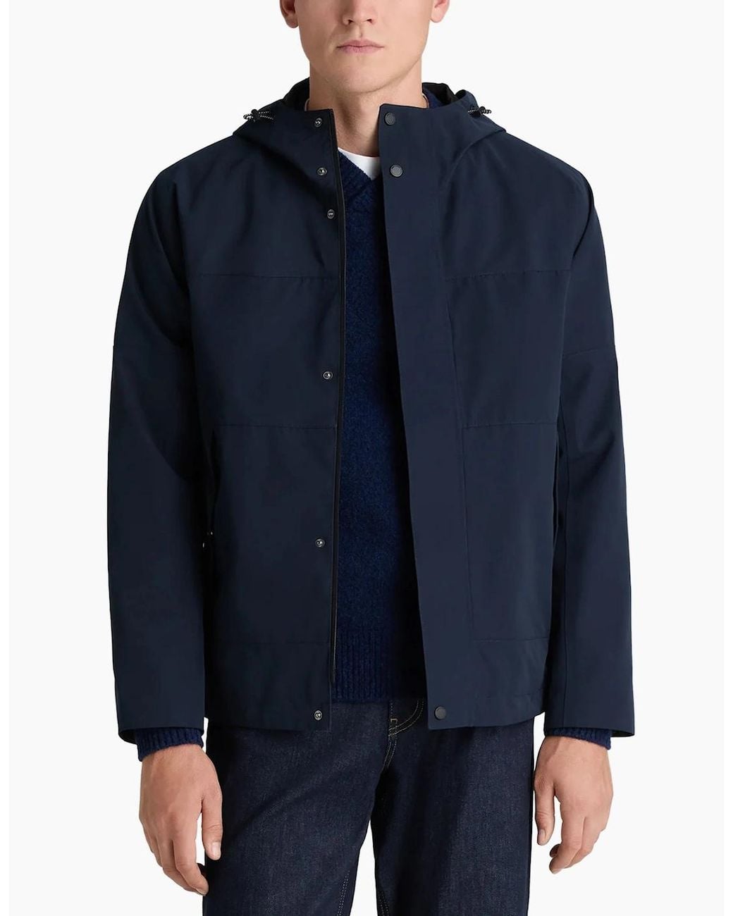 Remus Uomo Blue Toledo Waterproof Anorak Dark for men
