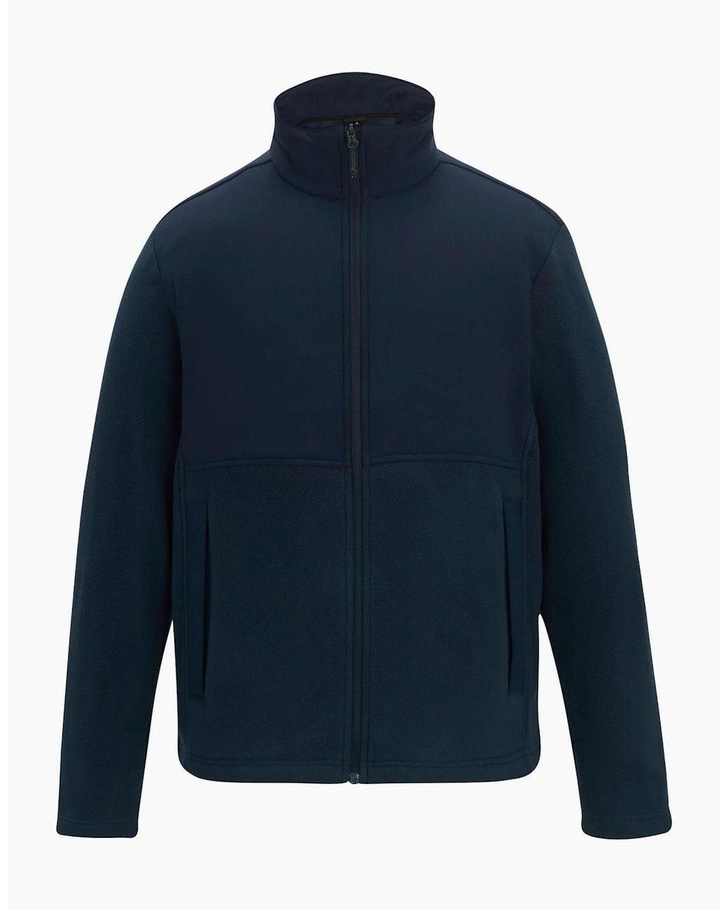 Regatta Blue Adult Recycle.Me Fleece Jacket for men