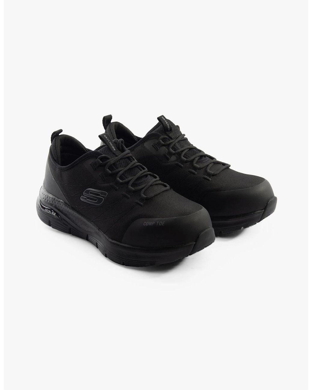 Skechers Black Work 108075Ec Arch Fit Sr