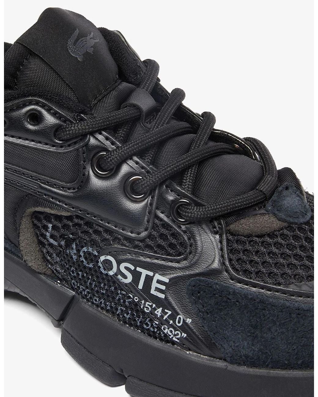 Lacoste Black L003 Neo Trainers