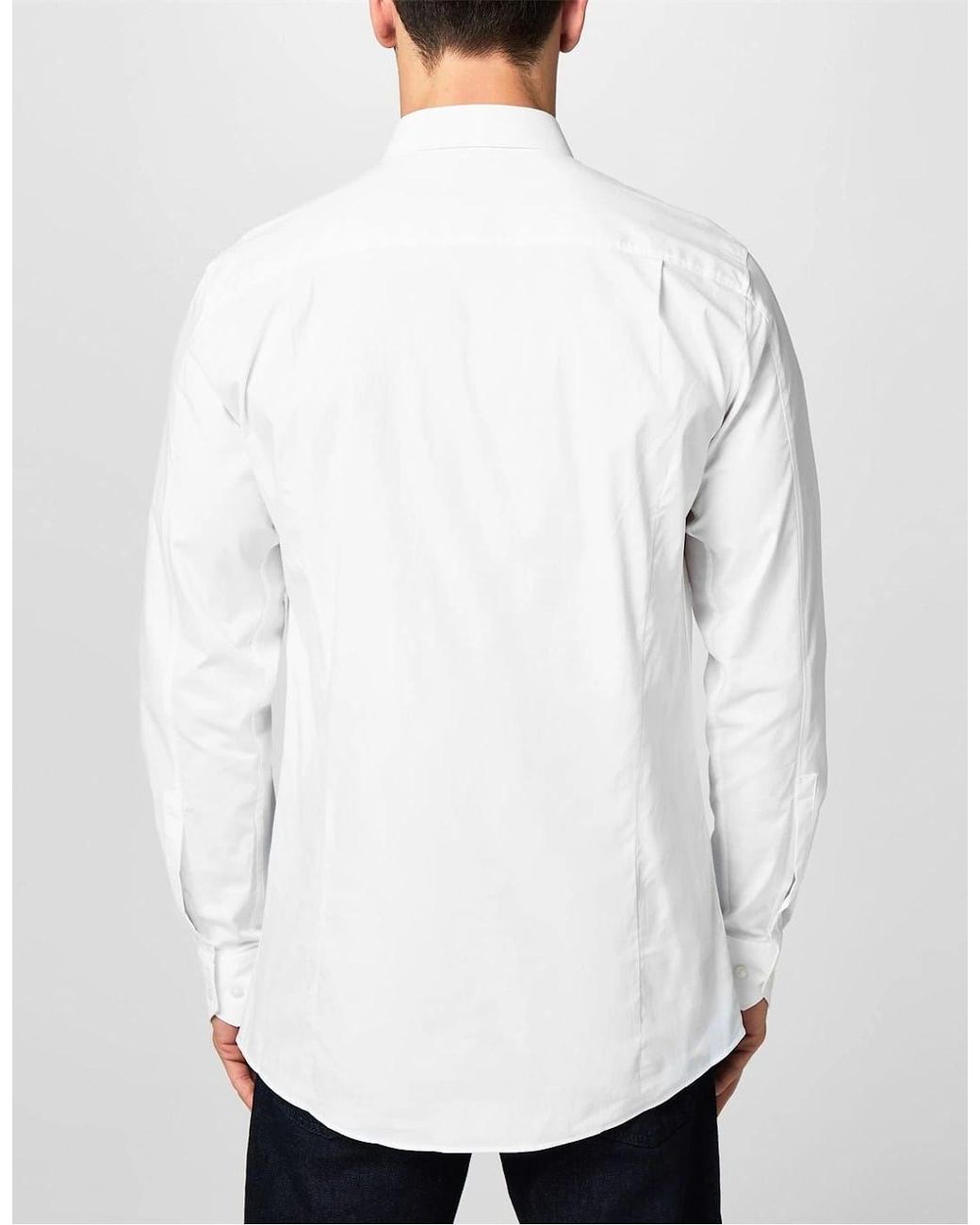 Boss White Slim Fit-Shirt for men