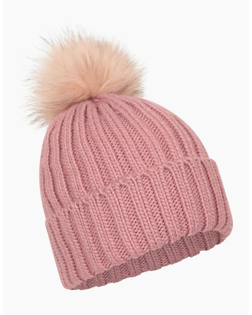 Mountain Warehouse Pink Ladies Geneva Borg Lined Beanie