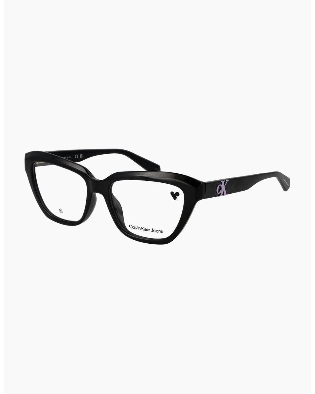 Calvin Klein Black Jeans Optical Frame Ckj23644 001 52