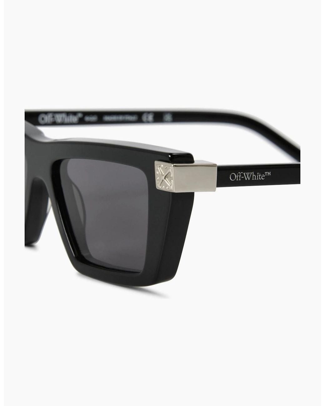 Off-White c/o Virgil Abloh Black Off Beaumont Sungls for men