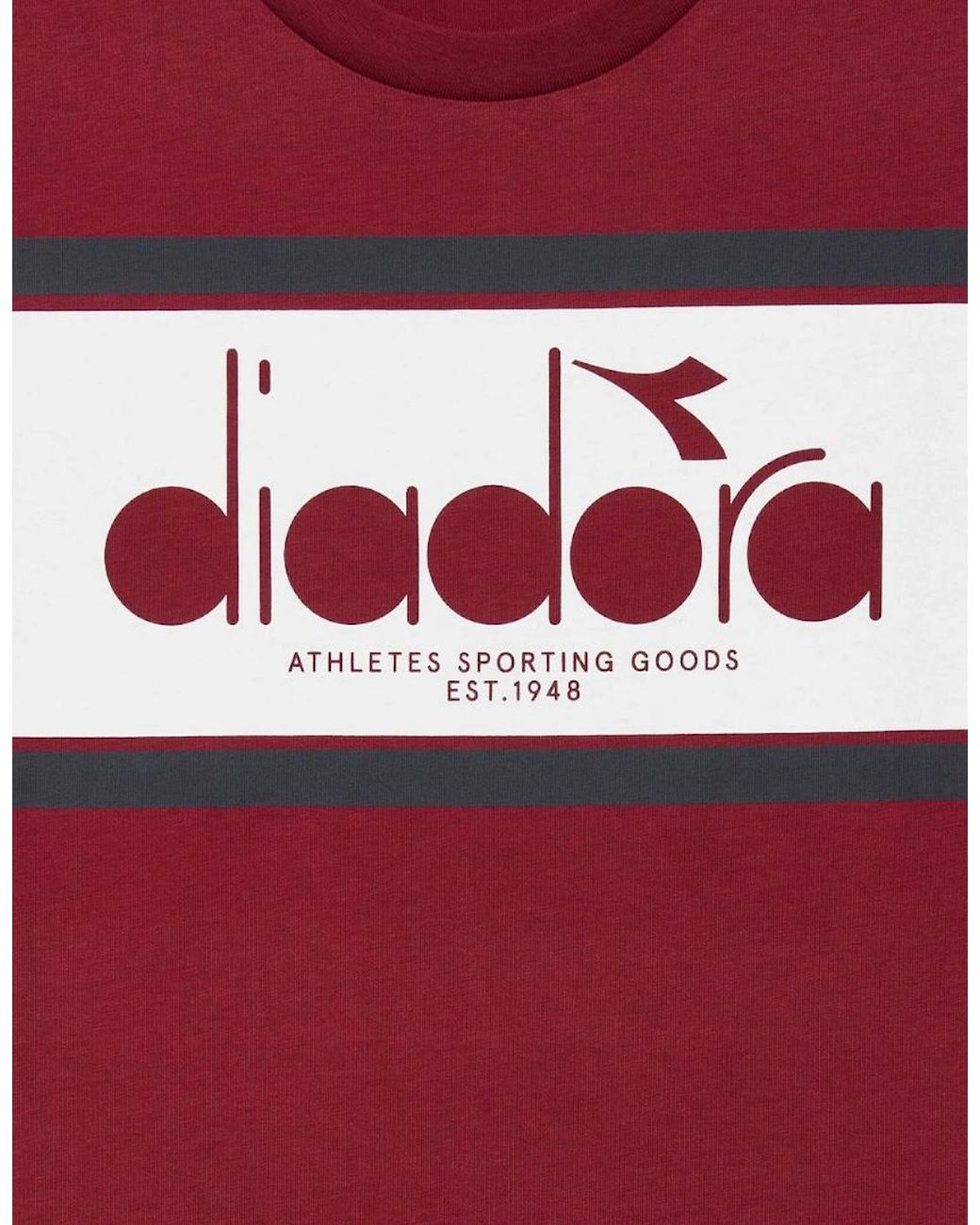 Diadora Red Empire Ss Logo T-Shirt for men