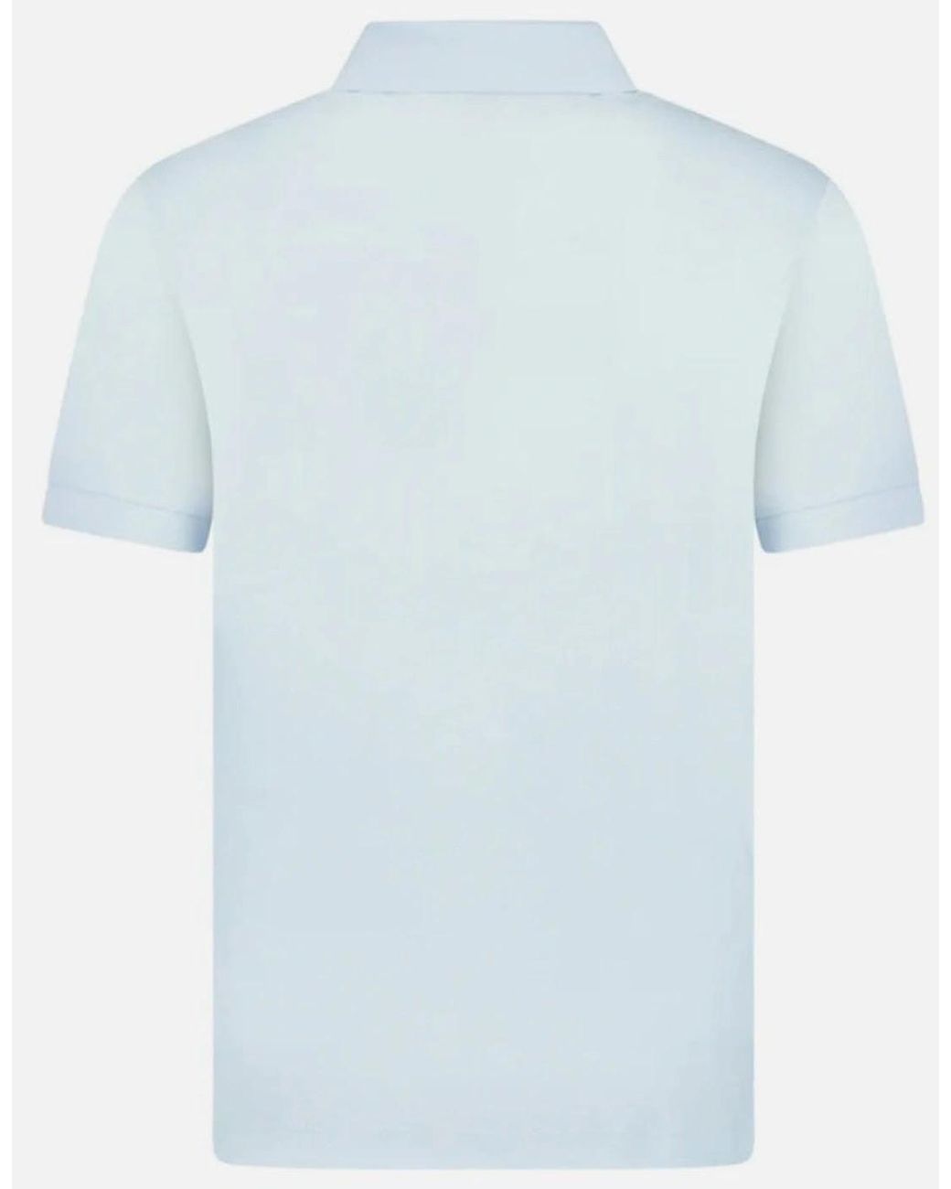 Burberry Blue 'Hartford' Check Polo Light for men