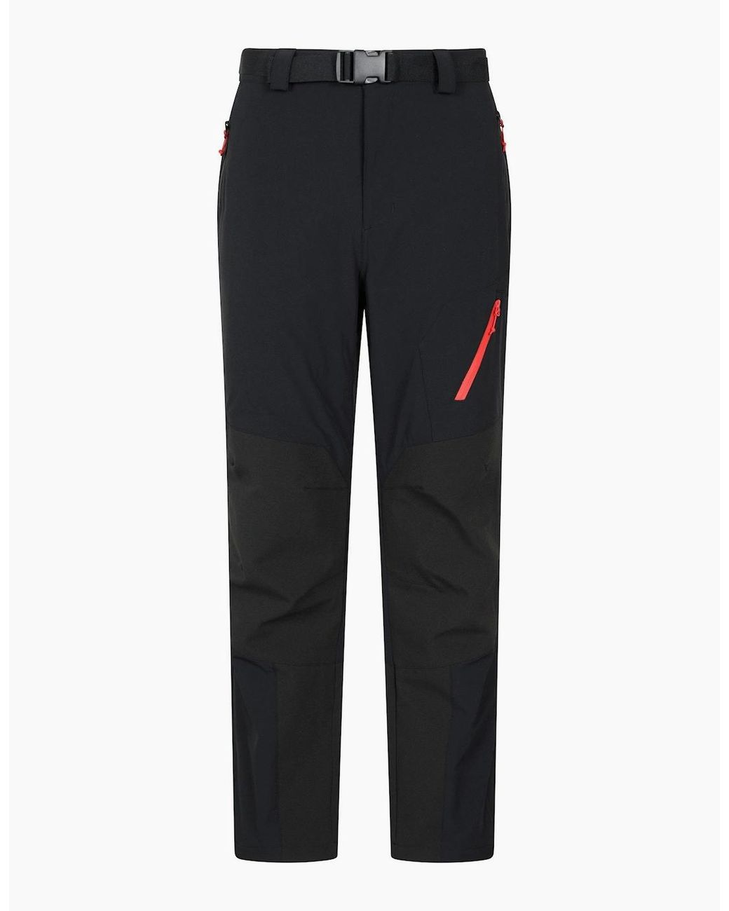Mountain Warehouse Black Forest Fleece Lined Two Tone Winter Trousers for men