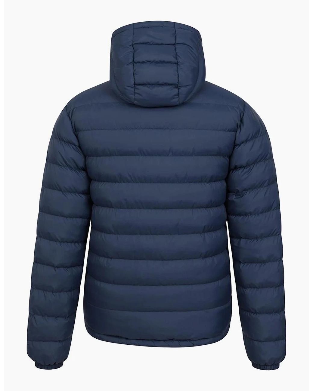 Mountain Warehouse Blue Seasons Faux Fur Lined Padded Jacket for men