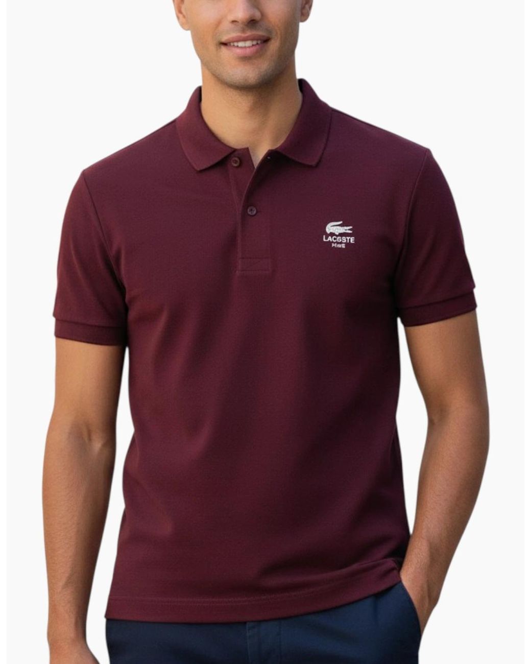 Lacoste Ph2723 Polo Shirts Collared Classic Fit Top Summer Sports Golf Tee for men