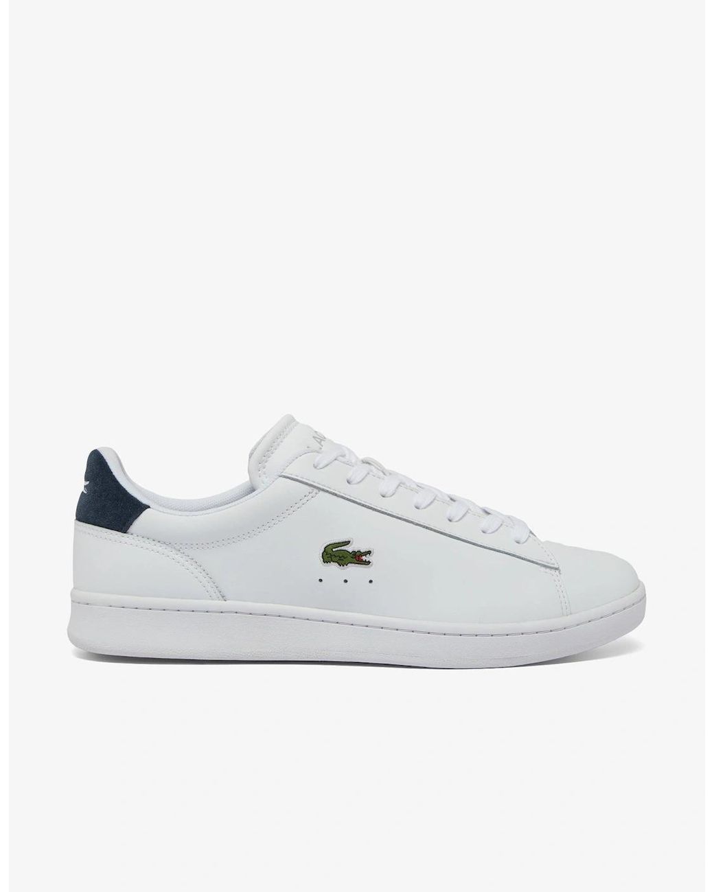 Lacoste White Carnaby Leather Trainers for men