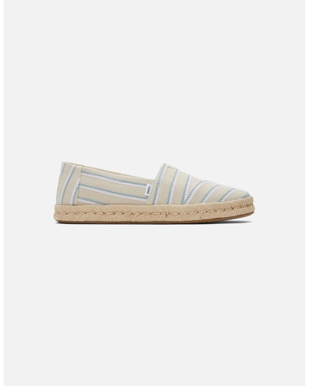 TOMS White Alpargata Rope 2.0 100% Cotton Fog Espadrilles