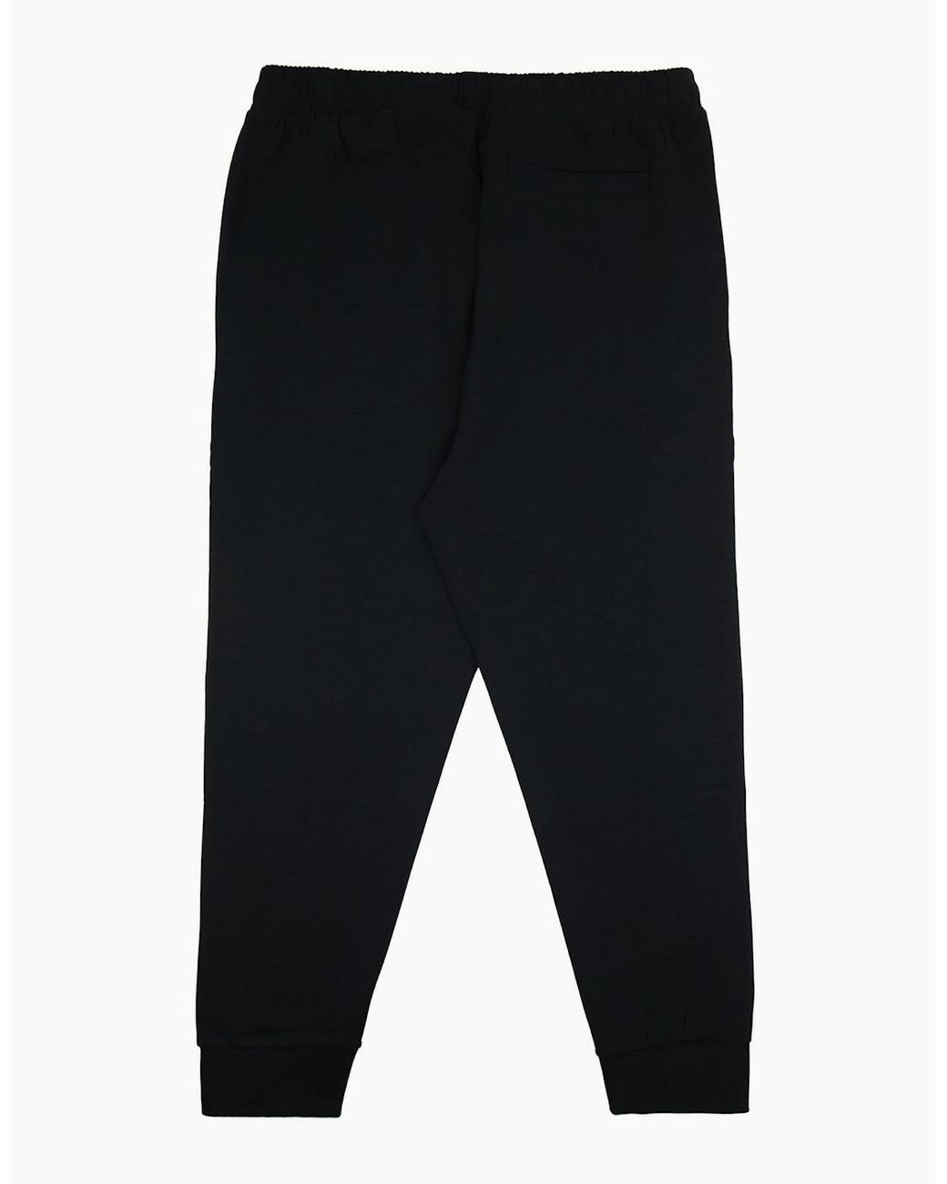 Boss Black Hadiko Stretch-Cotton Tracksuit Bottoms With Logo Print 001 for men