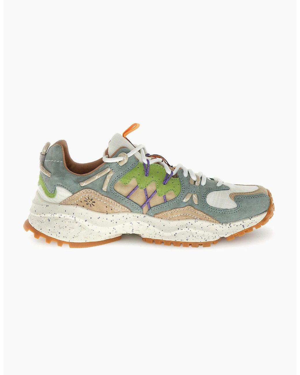 Flower Mountain Green Yamabushi Trainers for men