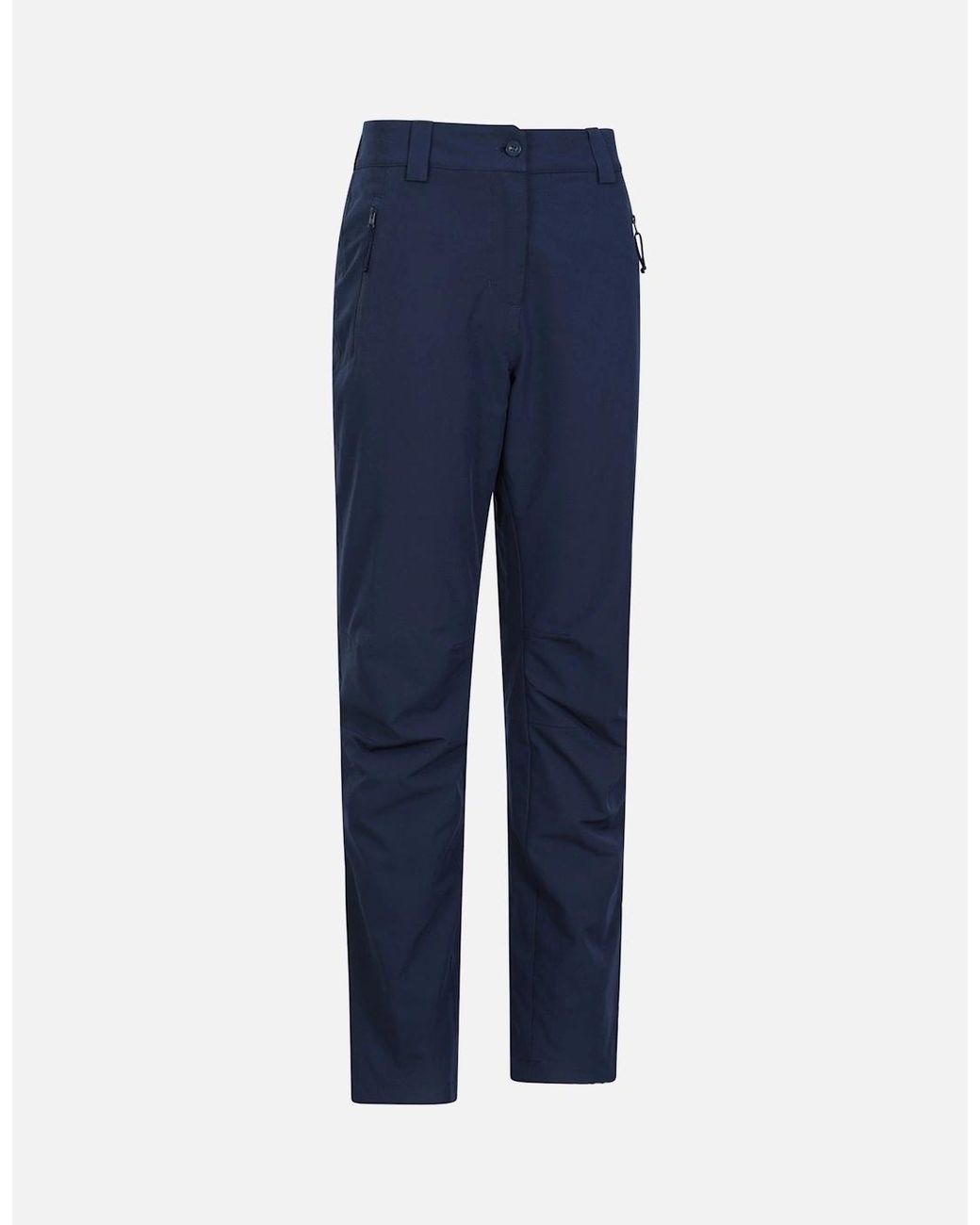 Mountain Warehouse Blue Ladies Arctic Ii Thermal Fleece Hiking Trousers