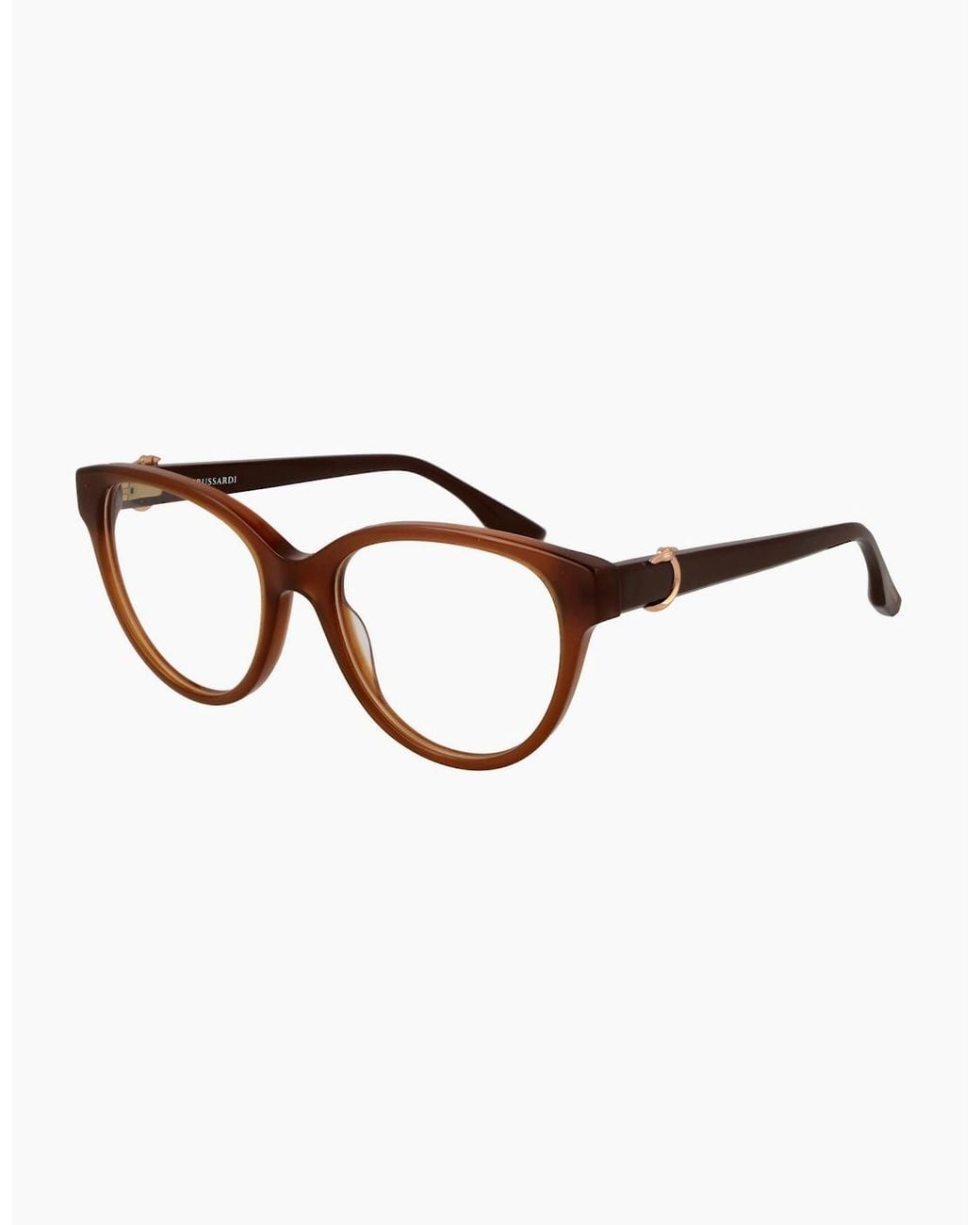 Trussardi Brown Optical Frame Tsw6006 T01 54