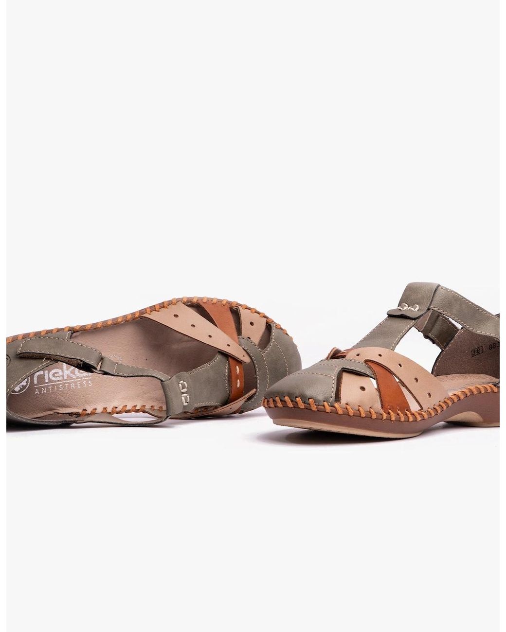 Rieker Brown M1655-54 Sandals