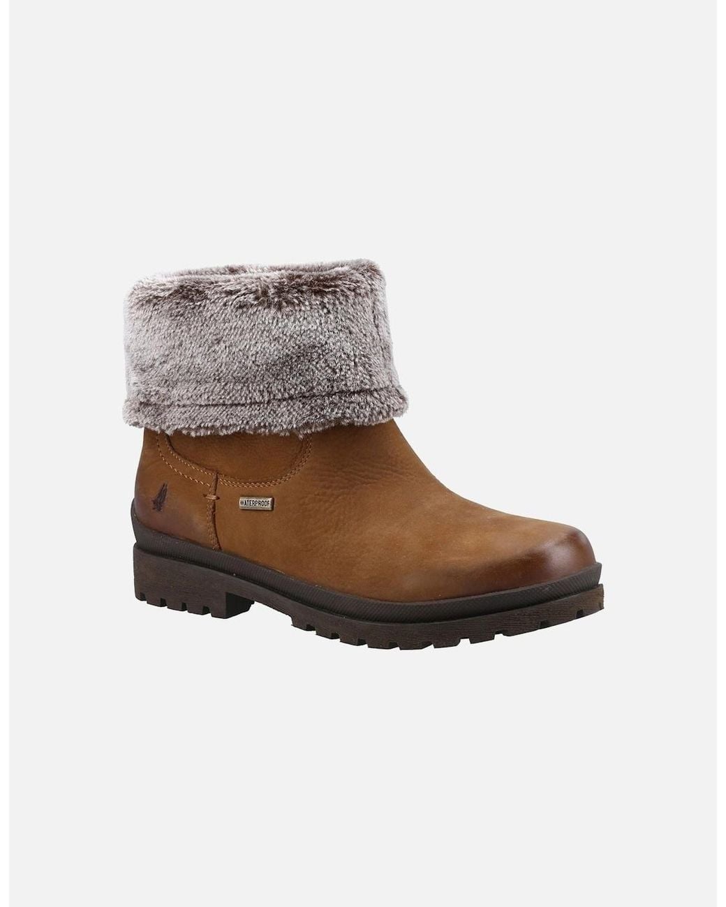 Hush Puppies White Alice Mid Boot