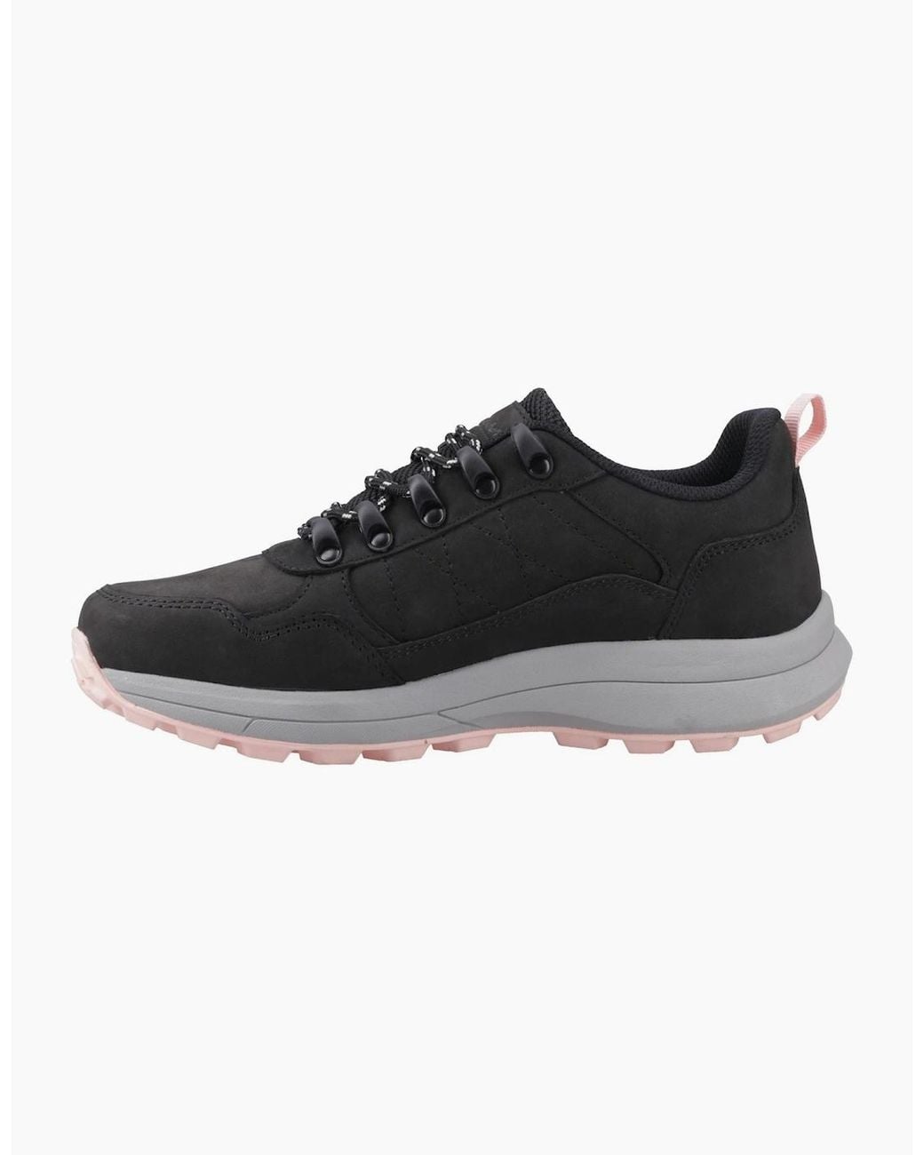 Cotswold Black Elmfield Nubuck Hiking Shoes