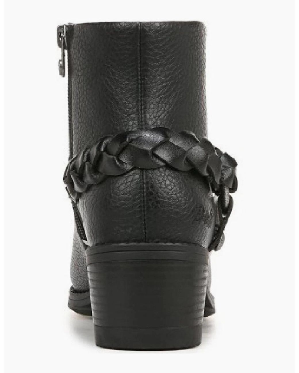 Blowfish Black Roadtrip Wes Walking Boots With Side Zipper