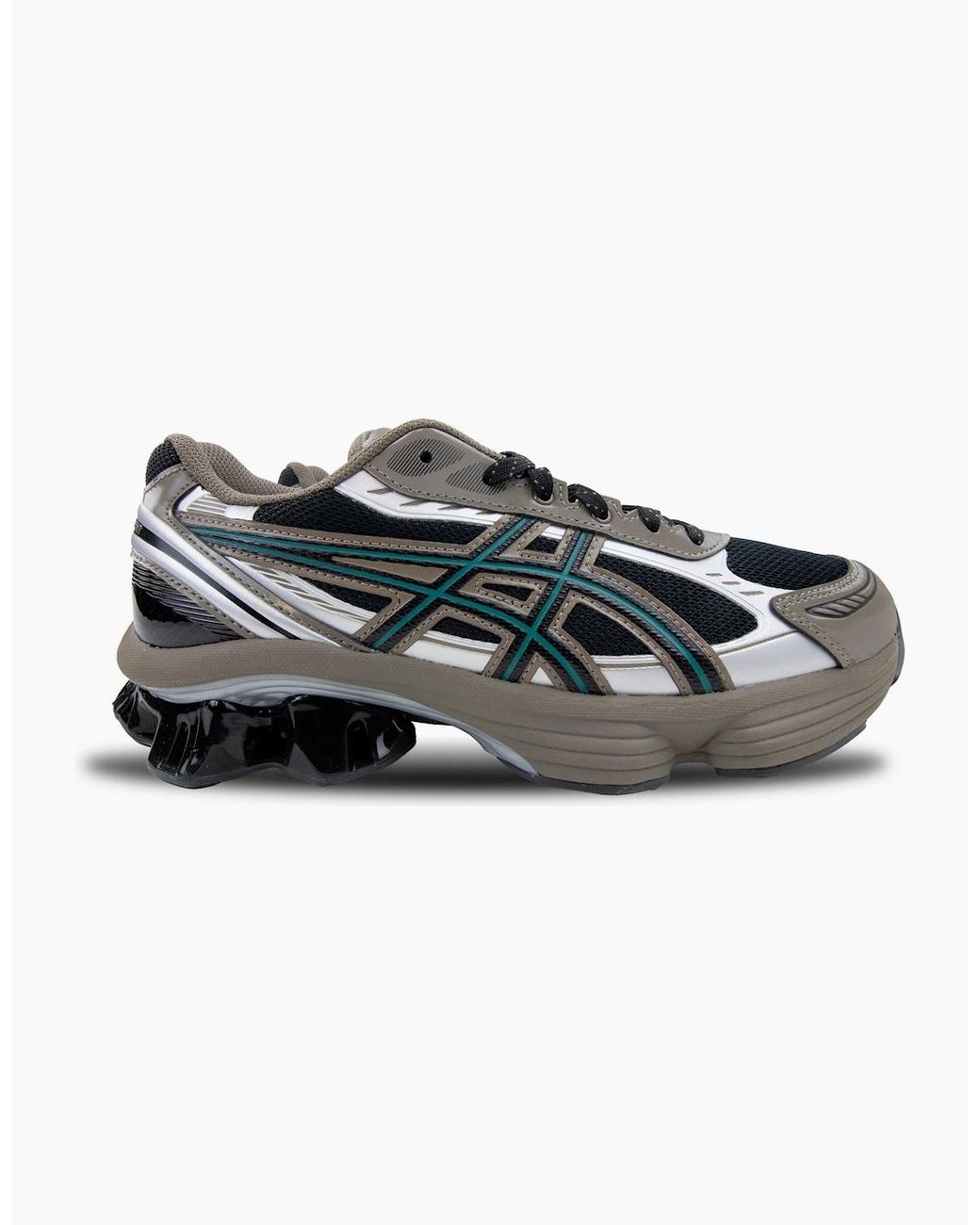 Asics Black Gel-Kinetic Fluent/Dark Taupe for men