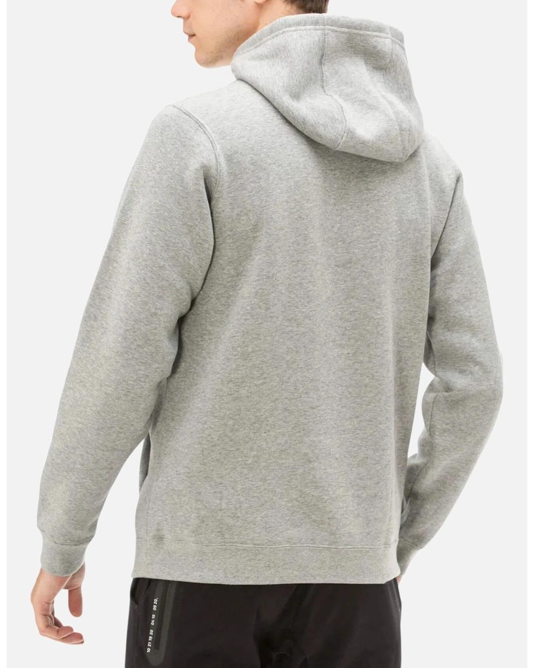 nike hybrid grey hoodie