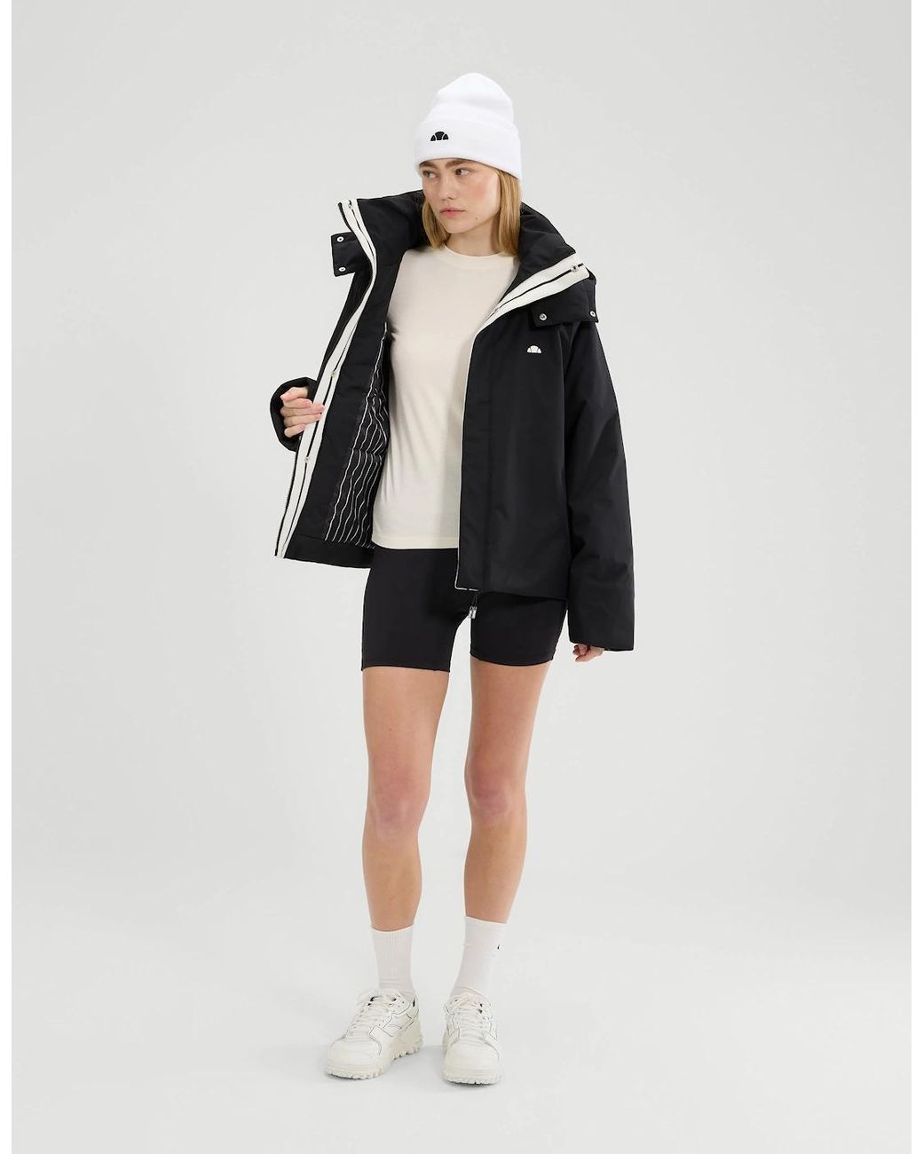 Ellesse Black Zenira Padded Jacket