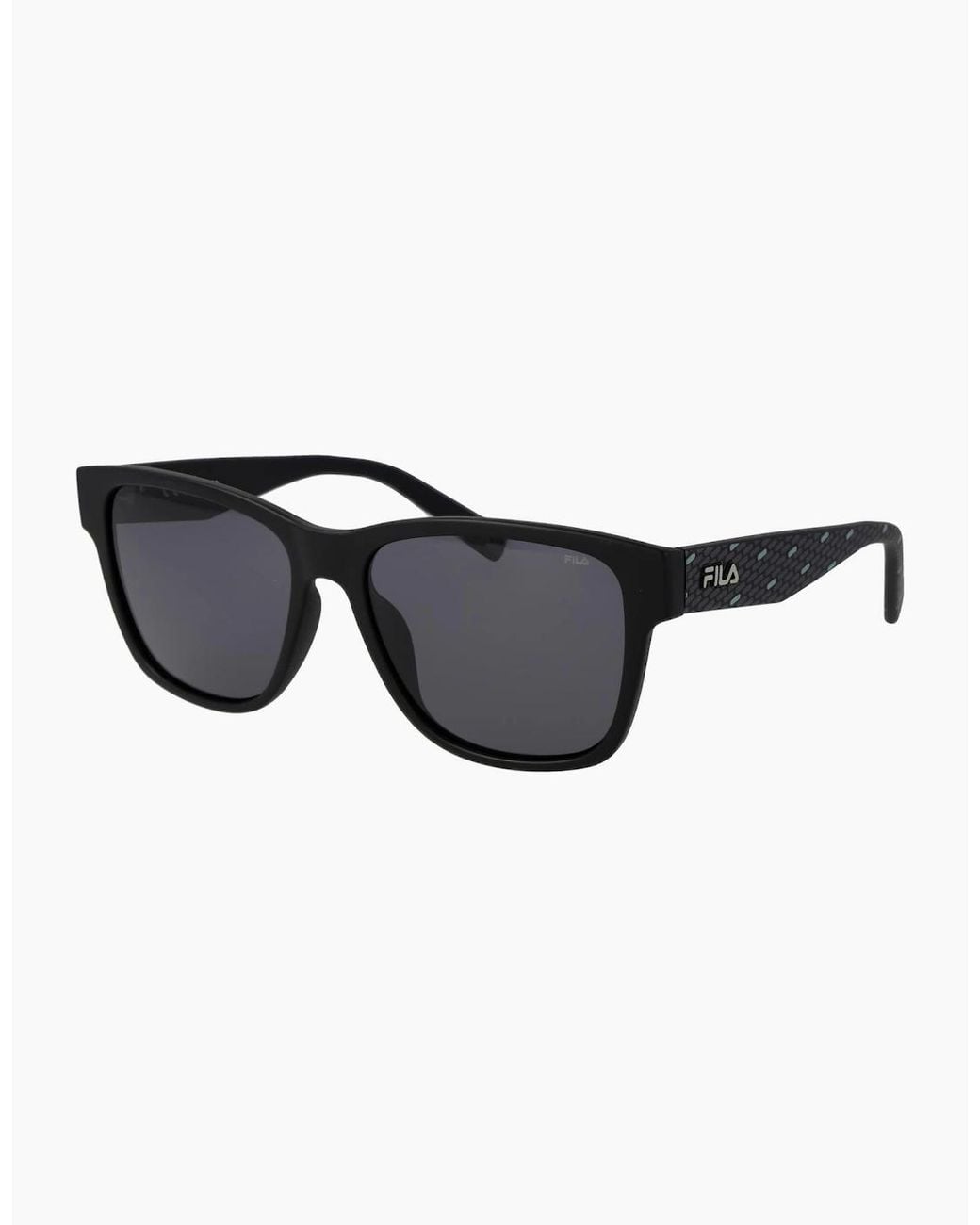 Fila Black Sunglasses Sfi118 U28P 55 for men