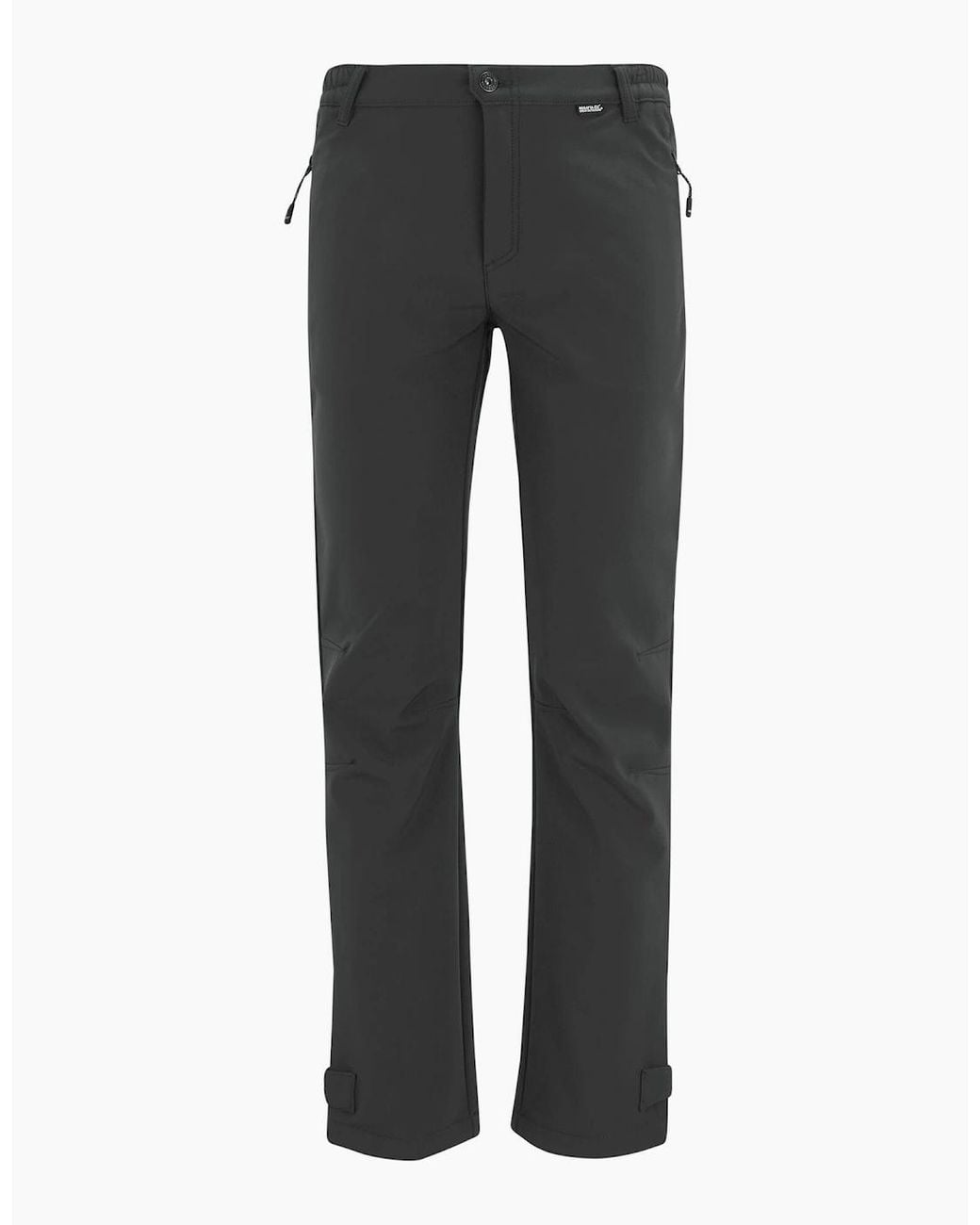 Regatta Gray Geo Softshell Hiking Trousers for men