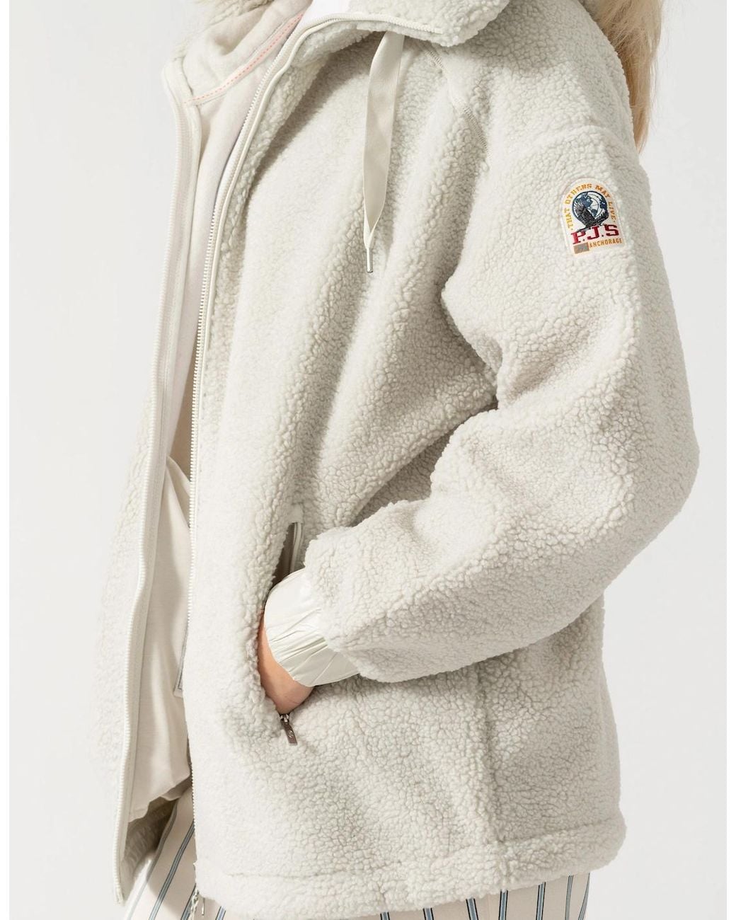Parajumpers Natural Noelle Full Zip Sweatshirt