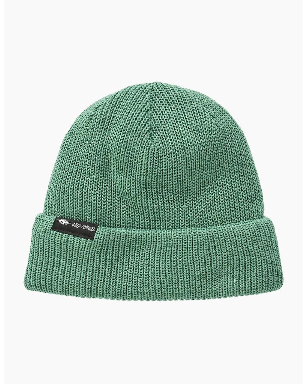 Rip Curl Green Rip Curl Classic Surf Knitted Beanie for men
