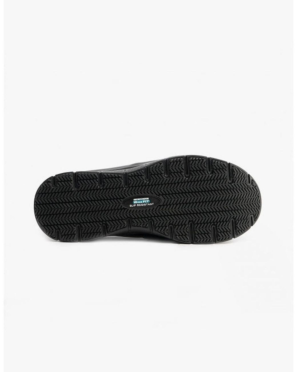 Skechers Black Work 77048Wec Flex Advantage for men
