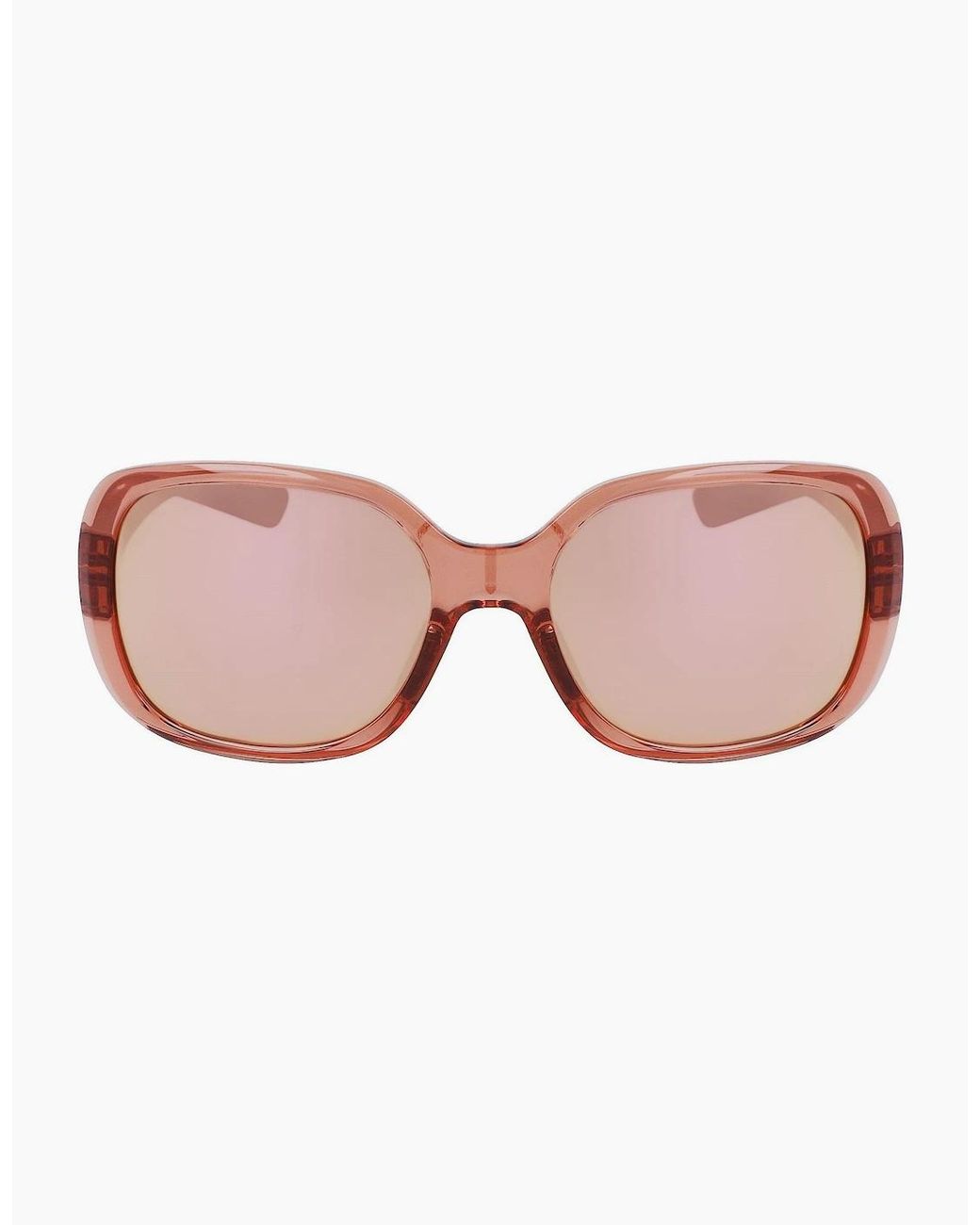 Nike Pink S M Oval Sunglasses for men