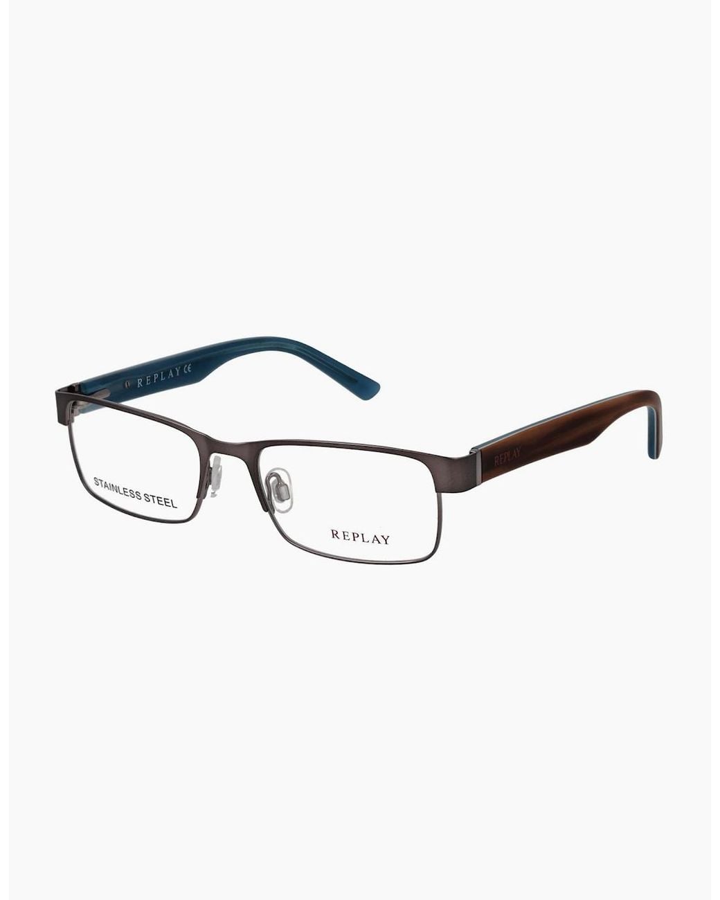 Replay Metallic Optical Frame Ry030 02 51 for men