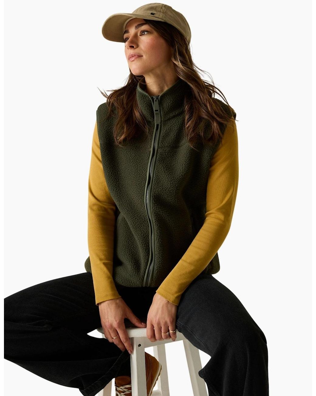 Regatta Green Ladies Frankie Borg Body Warmer