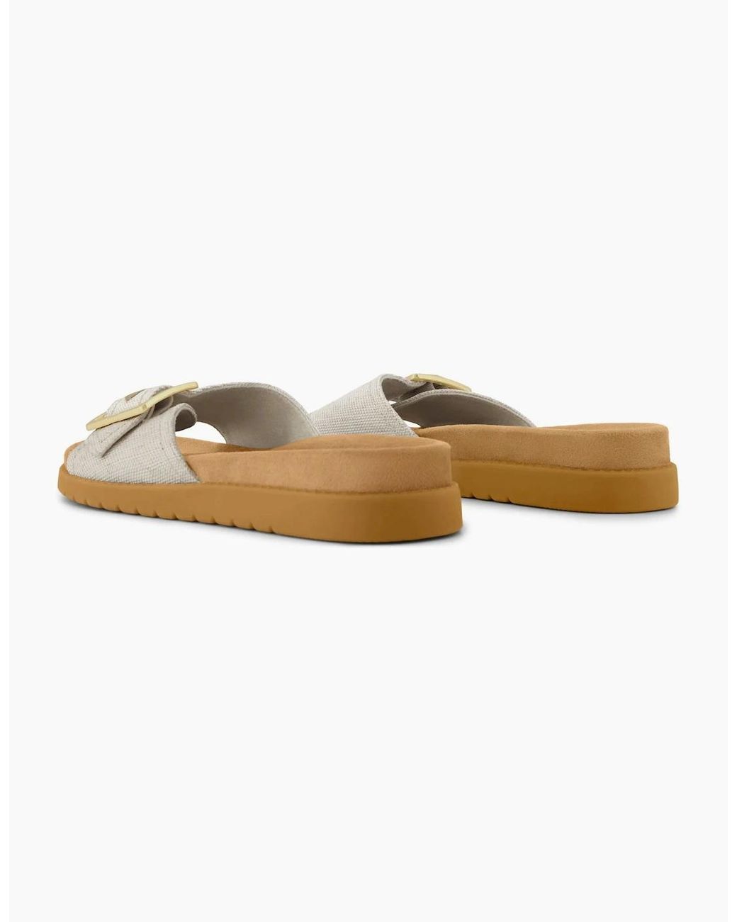 TOMS White Marin Slide Sliders Natural
