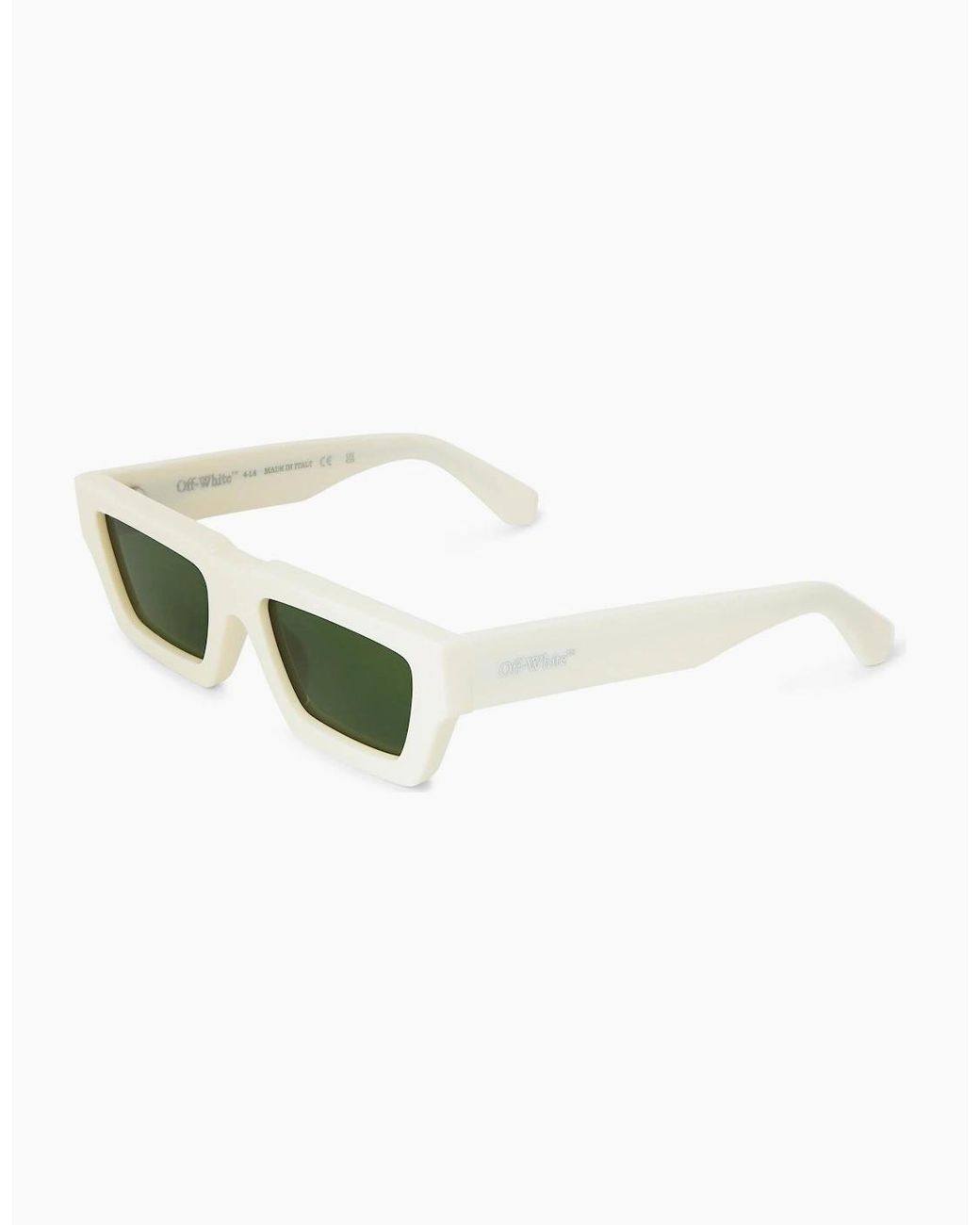 Off-White c/o Virgil Abloh Multicolor Manchester 53 Rectangle Full Rim Sunglasses for men